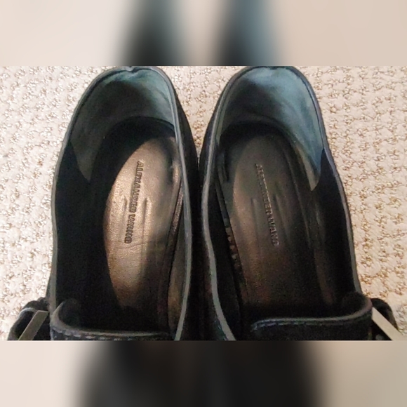 Alexander Wang Black Suede Oxfords - Picture 10 of 14